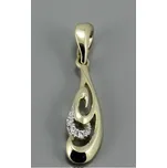 Zlatnictví U Kostela Dámský zlatý přívěsek ve tvaru slzičky 2136 182588458