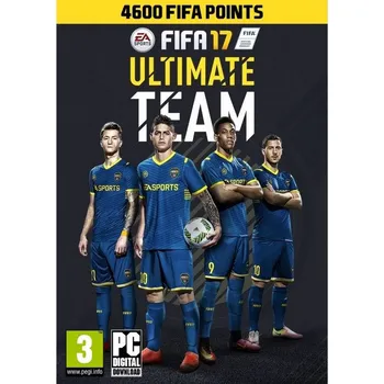 Počítačová hra FIFA 17 4600 FUT Points PC