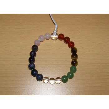 Drahý kámen Čakrový - Energetický náramek