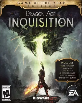 Počítačová hra Dragon Age 3: Inquisition Game of the Year PC digitální verze