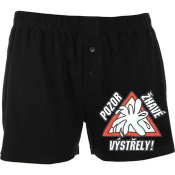 Pánská móda Trenýrky - Pozor žhavé výstřely - XXL