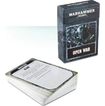 Příslušenství k deskovým hrám Games Workshop Warhammer 40,000: Open War Cards
