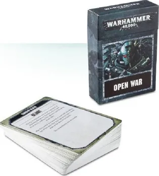 Příslušenství k deskovým hrám Games Workshop Warhammer 40,000: Open War Cards