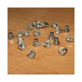 Materiál na výrobu šperku Kaplíky 6x5mm KP03 (20ks)