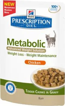 Krmivo pro kočku Hill's Feline kapsa Adult Metabolic 12 x 85 g