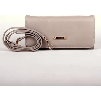 Kabelka Šedá crossbody kabelka (psaníčko) David Jones 5504A