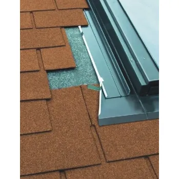 Střešní lemovaní Baustar Lemování plochá krytina šedá 118 x 78 cm