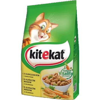 Krmivo pro kočku Kitekat Adult Dry s kuřecím a zeleninou