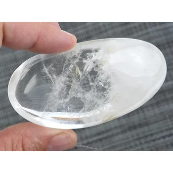 Přírodní kámen Křišťál výběrový troml (Madagaskar) 141g