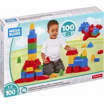Stavebnice Mega Mega Bloks Stavění s fantazií 100 ks