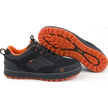 Rybářské oblečení Fox Black & Orange Trainers