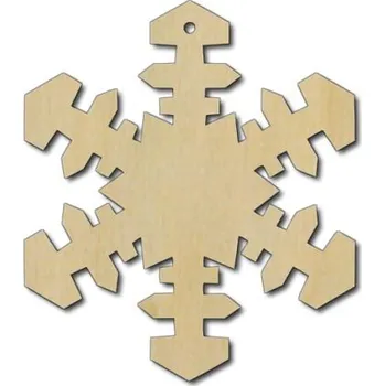 Vánoční ozdoba Pelisport Vánoční Ozdoba vločka 8 průměr 90 mm