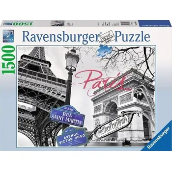 Puzzle Ravensburger Paříž, má láska 1500 dílků