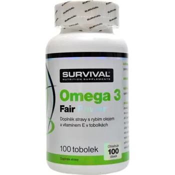 Přírodní produkt Survival Omega 3 Fair Power 100 tob.