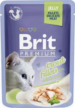 Krmivo pro kočku Brit Premium Cat Fillets in Jelly with Trout 85 g