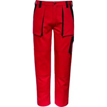montérky Montérky Bartoš nadměrné pracovní kalhoty do pasu 7006-4 červené