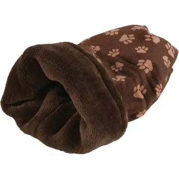 Pelíšek pro psa Pelech pro psy Tulipytlík 20 x 40 cm A61, hnědá/béžová