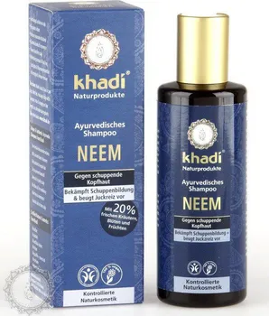 Šampon Khadi šampón NEEM proti lupům