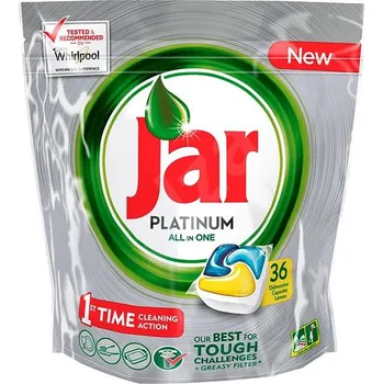 Gel do myčky Procter & Gamble Jar Platinum Yellow 36 ks