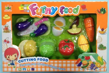Mac Toys Kuchyňská krájecí zelenina s nožíkem