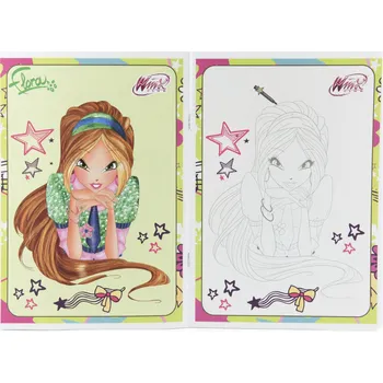 omalovánky Omalovánky Winx club Didaco A5 - Akim