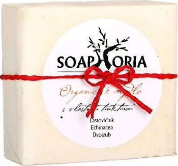 mýdlo Soaphoria Organické mýdlo na lupénku, ekzém a problematickou pokožku s vlastní tinkturou 150 g