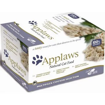 Krmivo pro kočku Applaws Cat Pot Multipack Chicken Selection 8 x 60 g