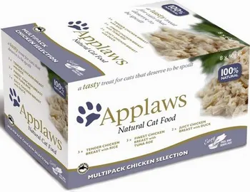 Krmivo pro kočku Applaws Cat Pot Multipack Chicken Selection 8 x 60 g