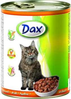 Krmivo pro kočku Dax Cat kousky drůbeží