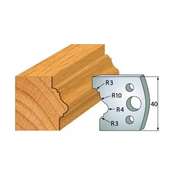 Fréza IGM profil 102 - pár nožů 40x4mm SP F026-102