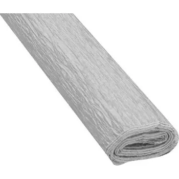 Krepový papír Krepový papír stříbrný