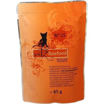 Krmivo pro kočku Catz Finefood kapsička kuřecí maso/tuňák 85 g