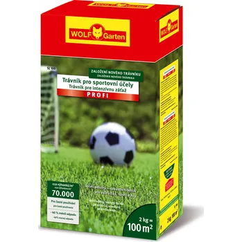 Travní směs WOLF Garten SJ 100 osivo na zátěž 2 kg