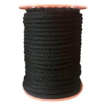 Polypropylenová šňůra 8 mm, černá