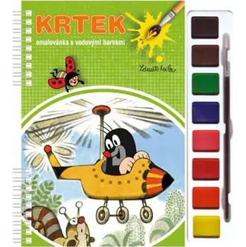 omalovánky Akim Krtek 2 omalovánky s vodovými barvami (2015)