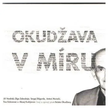 Česká hudba Okudžava v míru CD