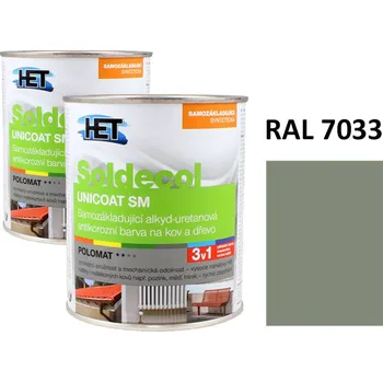 univerzální barva Soldecol UNICOAT SM 0,75 L RAL 7033