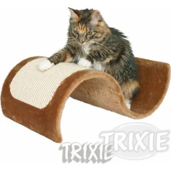 Škrábací VLNA Wavy sisal 29x18x50cm hnědá