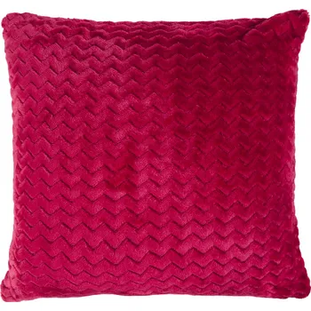 Povlak na polštářek Dekorační potah na polštář Matex Zig-Zag tm.červená