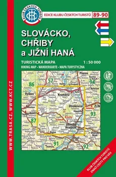Slovácko, Chřiby a Jižní Haná (89-90) 1:50 000 - KČT