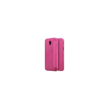 Pouzdro na mobilní telefon Nillkin Sparkle Folio Pouzdro PINK růžová barva pro Samsung J730 Galaxy J7 2017