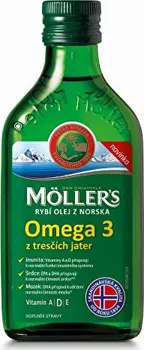 Přírodní produkt Möller´s Omega 3 z tresčích jater