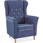 MAMBA křeslo RALPH, modré