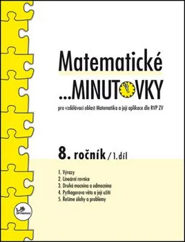 Matematické minutovky pro 8. ročník - 1. díl - Miroslav Hricz