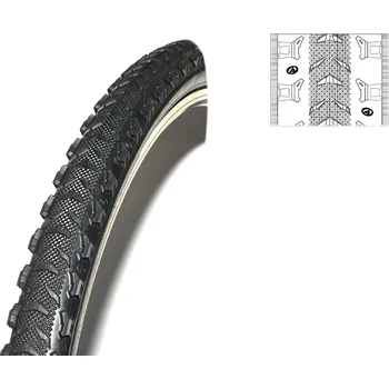 Plášť na kolo Author AT Rocket černý 26" x 2,10"