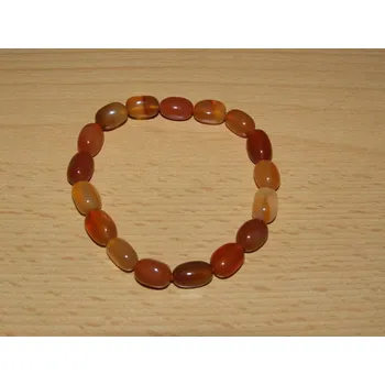 Drahý kámen Karneol - Náramek - nugety - knn13