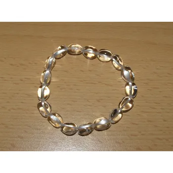 Drahý kámen Křišťál - Náramek - nugety - knn4