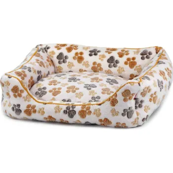 Pelíšek pro psa FOR MY DOGS Pelech BEIGE Růžový Velikost: XS