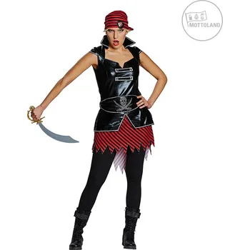 Karnevalový kostým Mottoland Německo Pirátka - dámský kostým D varianta: 44