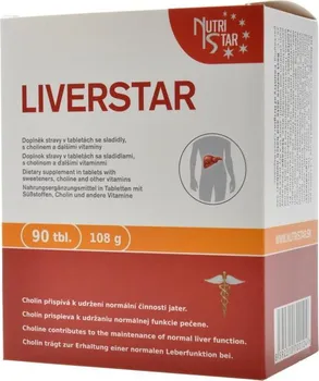 Přírodní produkt Nutristar Liverstar 90 cps.